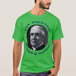 1920 Warren G Harding för president T Shirt
