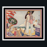 1920's Art Deco Lux Ad Print 16x20 Poster<br><div class="desc">Cute Art Deco Lux Ad for a Touch of Nostalgic Flair to Your Decor</div>