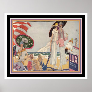 1920's Art Deco Lux Ad Print 16x20 Poster