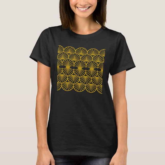 1920s Deco Graphic T Shirt (Framsida)