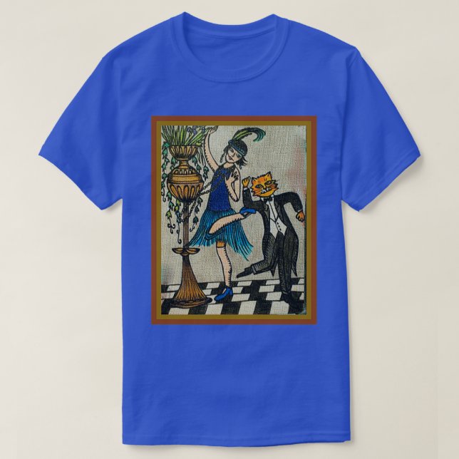 1920s Flappers T Shirt (Design framsida)