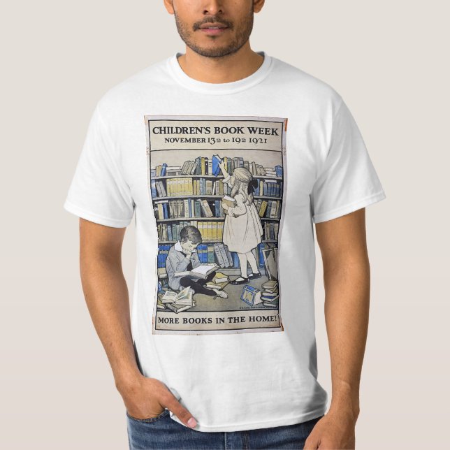 1921 Barns veckoslut i Bok T-shirt (Framsida)