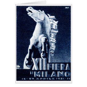1921 Italienskt filmfestival Hälsningskort