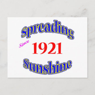 1921 Spredning Solsken Vykort