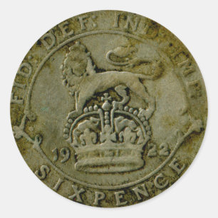 1922 Brittiskt klistermärke