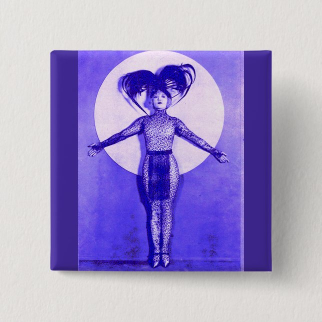 1922-dockans filmstjärna - blått knapp (Framsida)