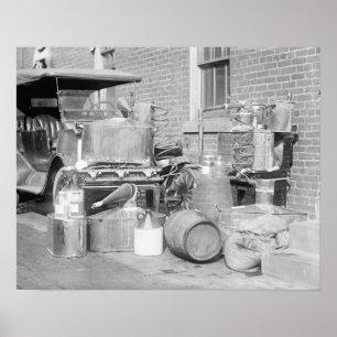 1922, konfiskerad Moonshine still Poster