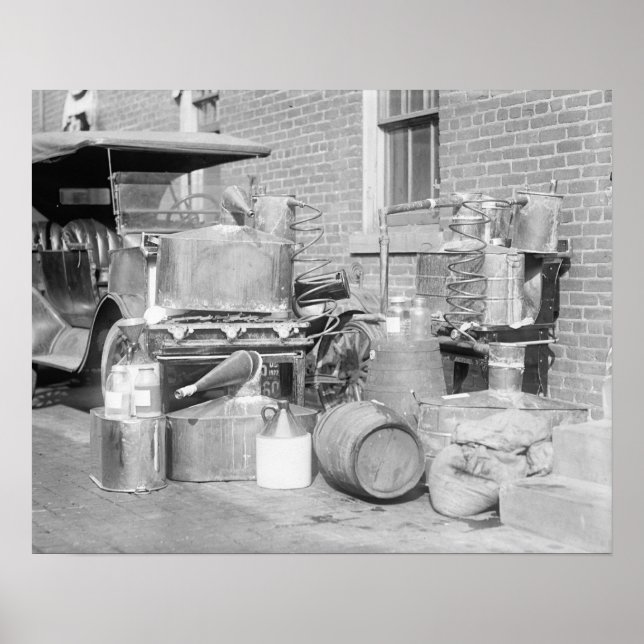 1922, konfiskerad Moonshine still Poster (Framsidan)