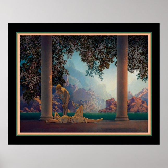 1922 Maxfield Parrish Poster (Framsidan)