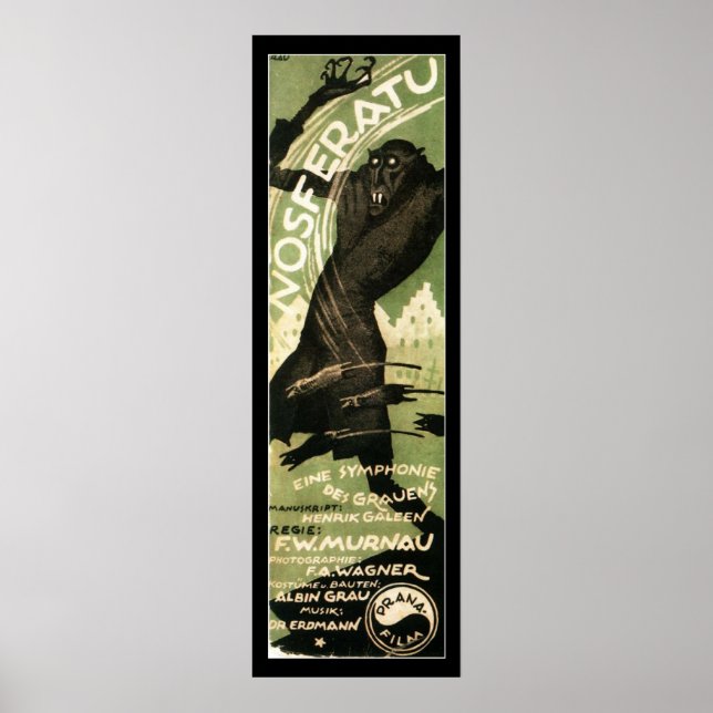 1922 Nosferatu-Poster Poster (Framsidan)