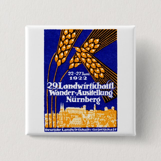 1922 Nürnbergers jordbruksöversikt Knapp (Framsida)