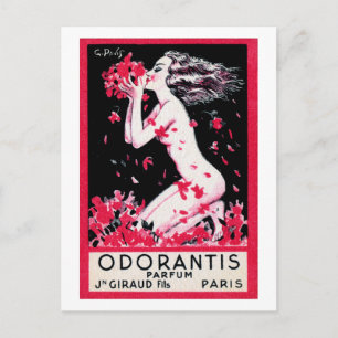 1922 Odorantis Fransk parfym Vykort
