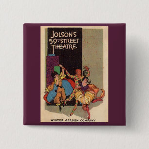 1923 Al Jolsons teaterleksaksskydd Knapp