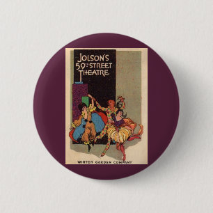 1923 Al Jolsons teaterleksaksskydd Knapp