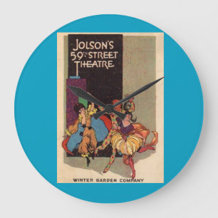 1923 Al Jolsons teaterpubar Stor Klocka