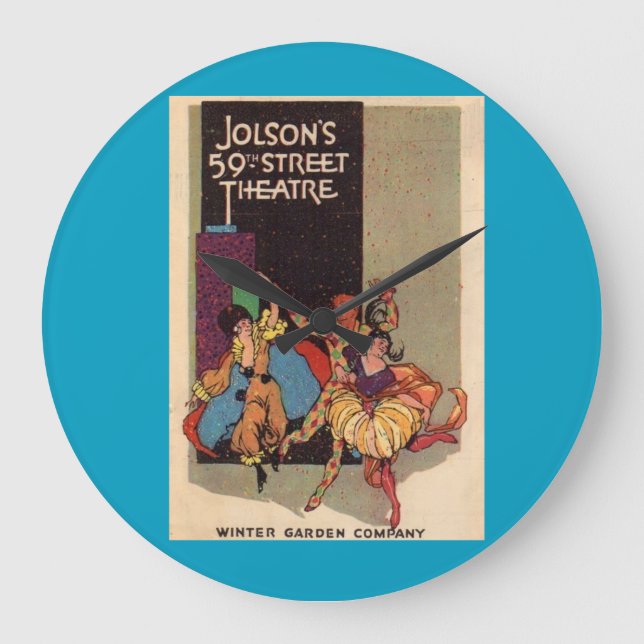 1923 Al Jolsons teaterpubar Stor Klocka (Framsida)