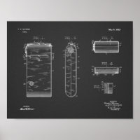 1923 Compact Camera Patent Art Teckning Skriv ut