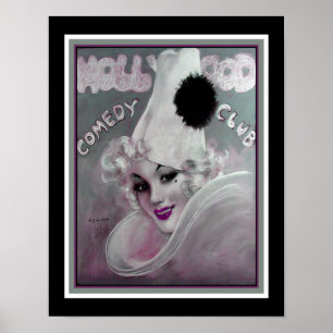 1923 Hollywood Comedy Klubb Poster