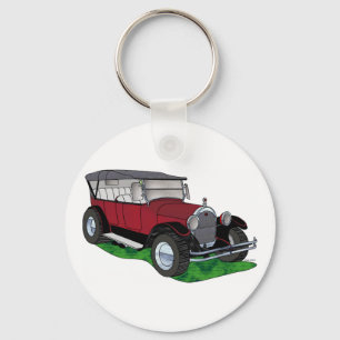 1923 Oldsmobile turnera - som är rött Nyckelring