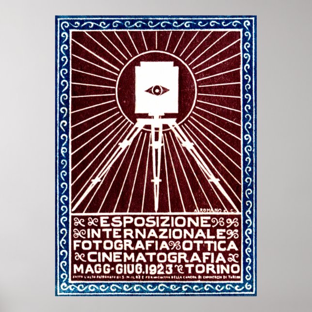 1923 Poster Turin Photo Expo (Framsidan)