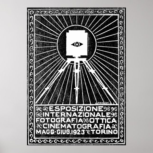 1923 Poster Turin Photo Expo (Framsidan)