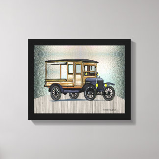 1924 IHC Huckster Canvastryck