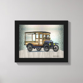 1924 IHC Huckster Canvastryck