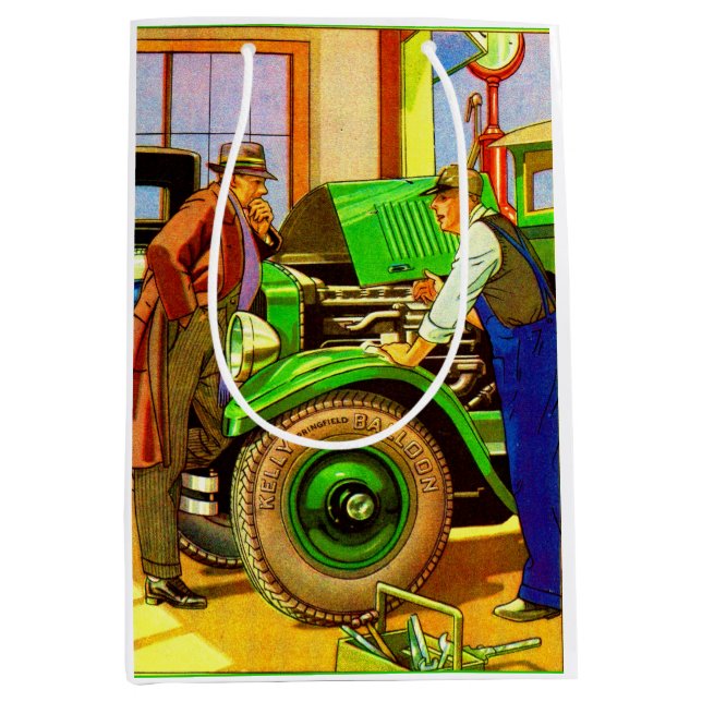 1924 Kelly Springfield ballong däck ad (Framsidan)