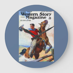 1924 Westernt magasin Stor Klocka
