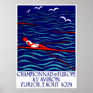 1924 Zürich Rending Poster