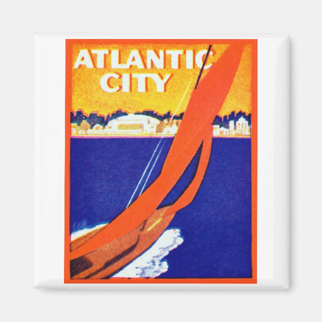 1925 Atlantic City Magnet (Framsidan)