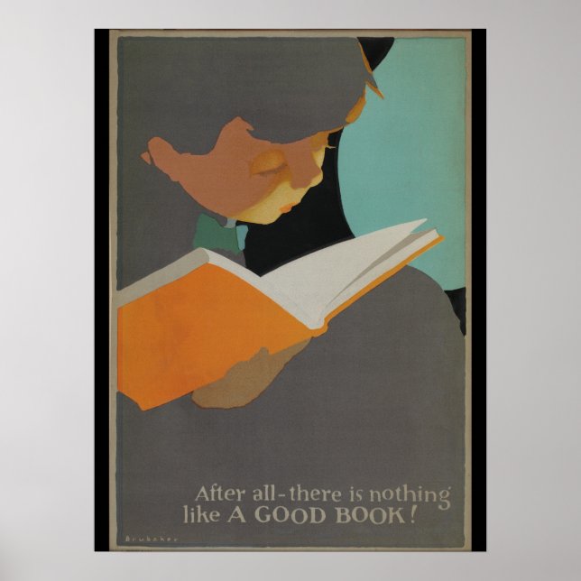 1925 Barns Bok-vecka poster (Framsidan)