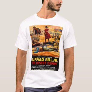 1925 Buffalo Bill, Jr. - Desert Demon-filmen poste T Shirt
