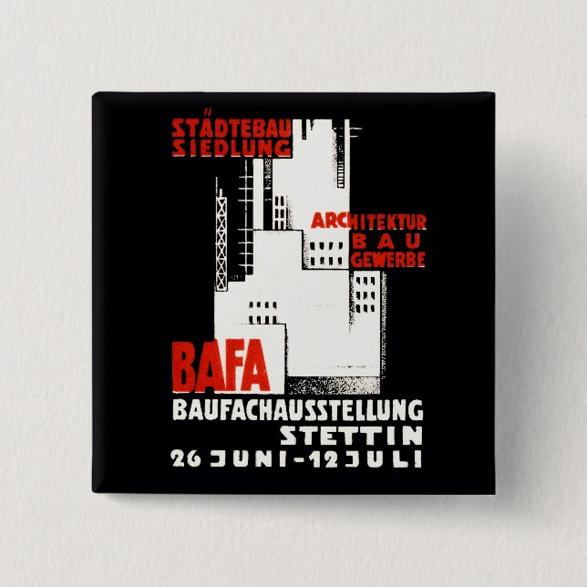 1925 Byggnadshandling Poster Knapp (Framsida)