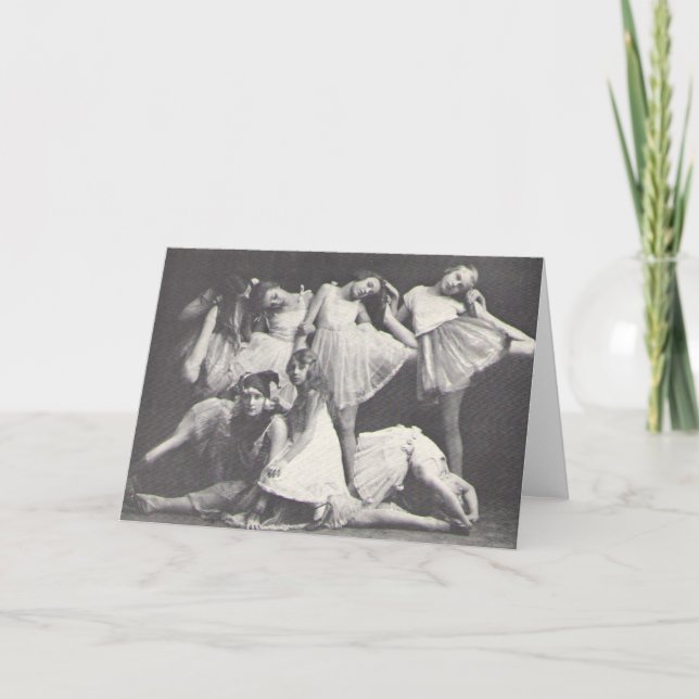 1925 Dance Class, Berlin Tack Kort (Framsida)