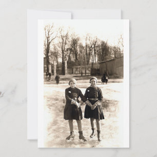 1925 Girlkompisars Ice Skating