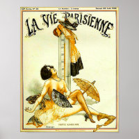 1925 La Vie Parisienne Fransk Magazine Cover