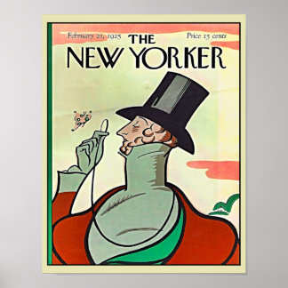 1925 New Yorker Fashion Poster
