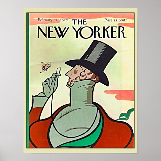 1925 New Yorker Fashion Poster (Framsidan)