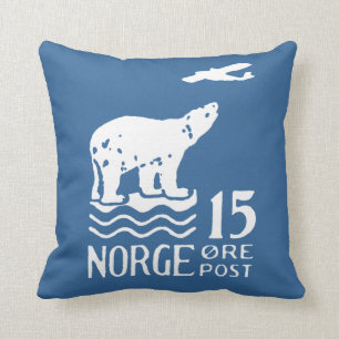 1925 norska polara björn kudde