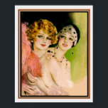 1925 Pictorial Review Art Deco Print - Earl Christ Poster<br><div class="desc">Art Deco-utskrift av Earl Christy från 1925 års utgåva av tidskriften Pictorial Review 16 x 20</div>