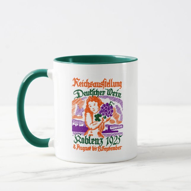 1925 Tyska Vin-festivalen Mugg (Vänster)
