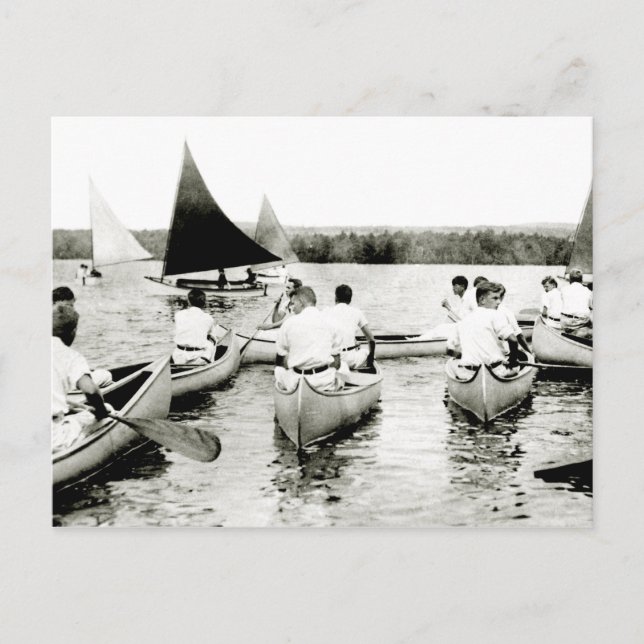 1925 Unga Manar-sommarläger Vykort (Framsida)