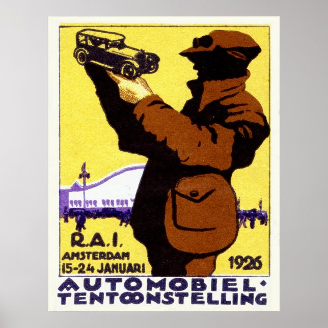 1926 Bilduppspelning Poster (Framsidan)