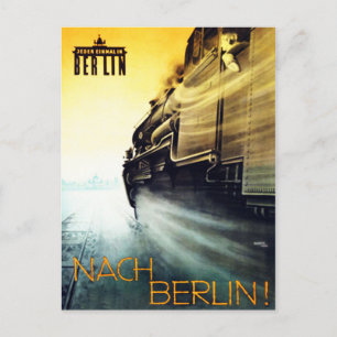 1926 Gå till Berlin Tysklant vykort för resor