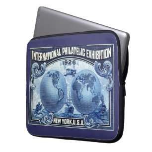 1926 Internationell Philatelic Expo New York Laptop Fodral