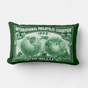 1926 Internationell Philatelic Expo New York Lumbarkudde