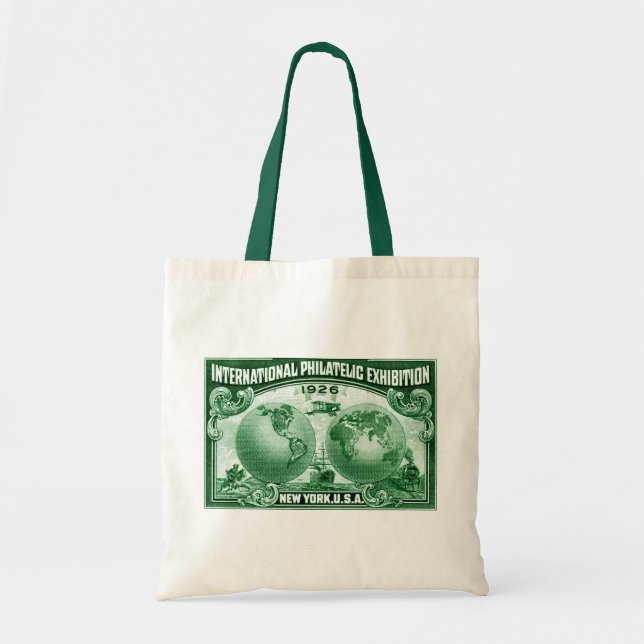1926 Internationell Philatelic Expo New York Tygkasse (Framsidan)