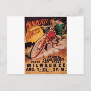 1926 Tävla Poster Vykort