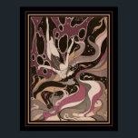 1927 Art Deco Psychedelic Fairy Print Poster<br><div class="desc">Underbar brasiliansk,  Psychedelic Deco Fairy Print av John Carlos -1927. Finns i 4 storlekar.</div>
